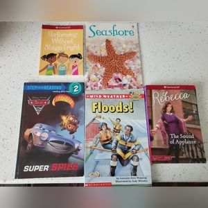 Books level 2-3 American girls step into reading , hello reader total of…